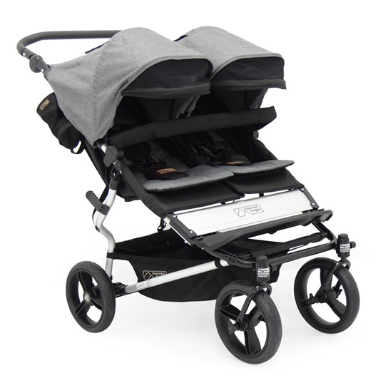 תאומים מאונטן באגי אפור מלאנז'