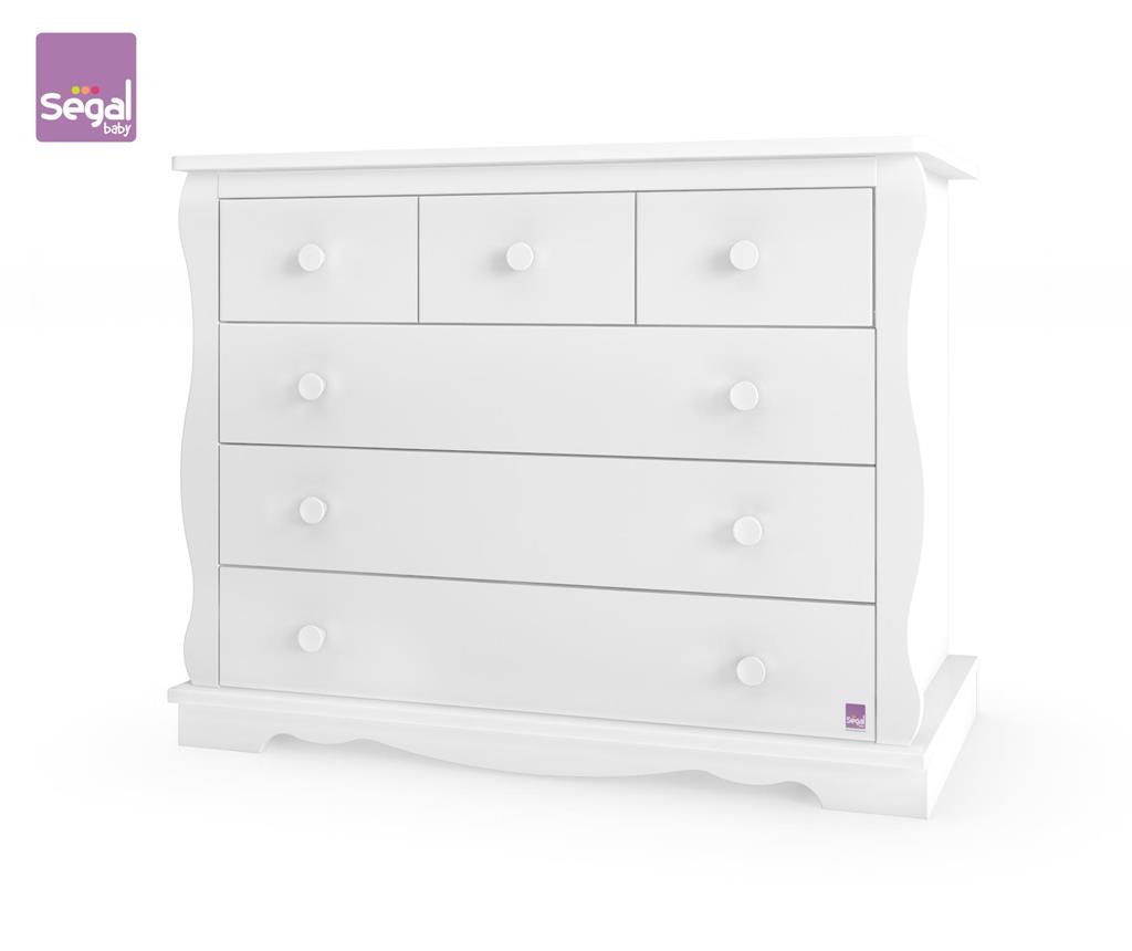 שידה מייסון לבן