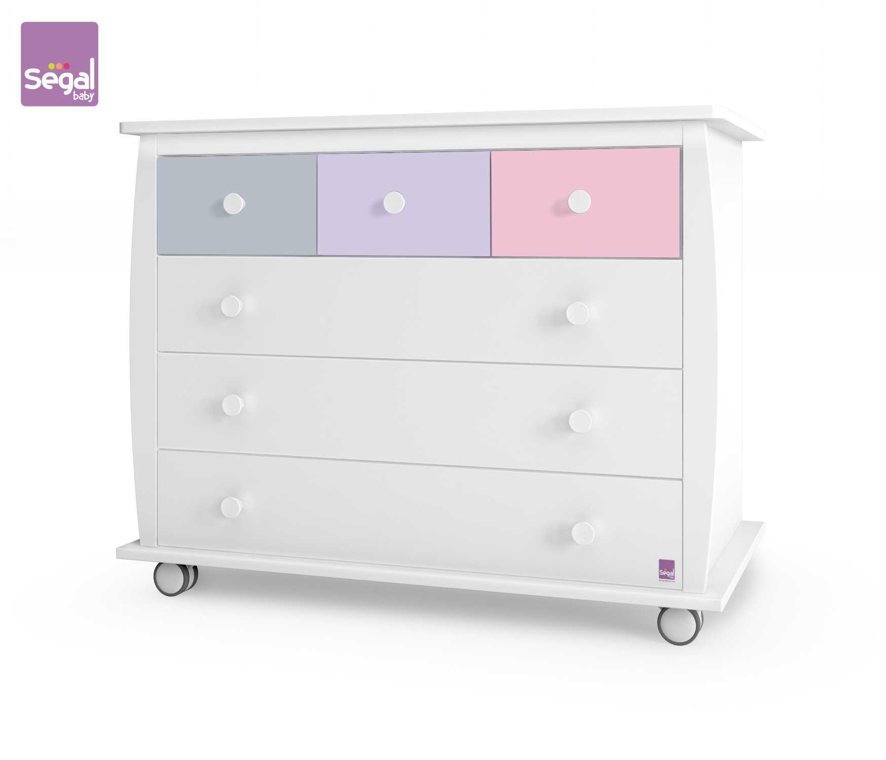 שידה ג'ני לבן