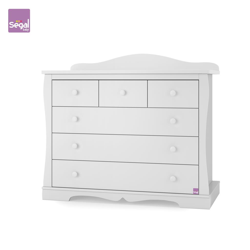 שידה מדריד לבן