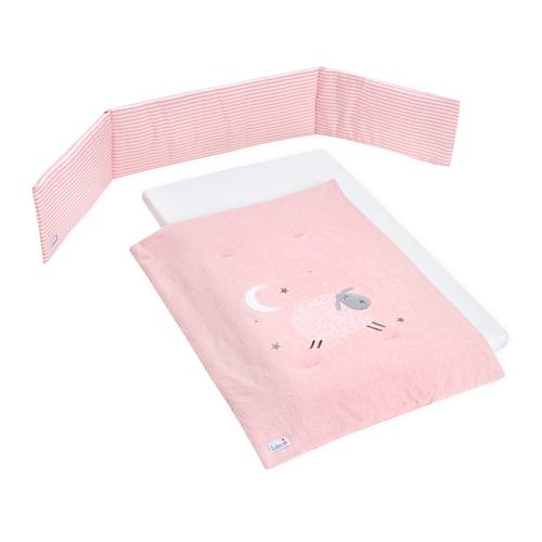 סט כבשה ורוד