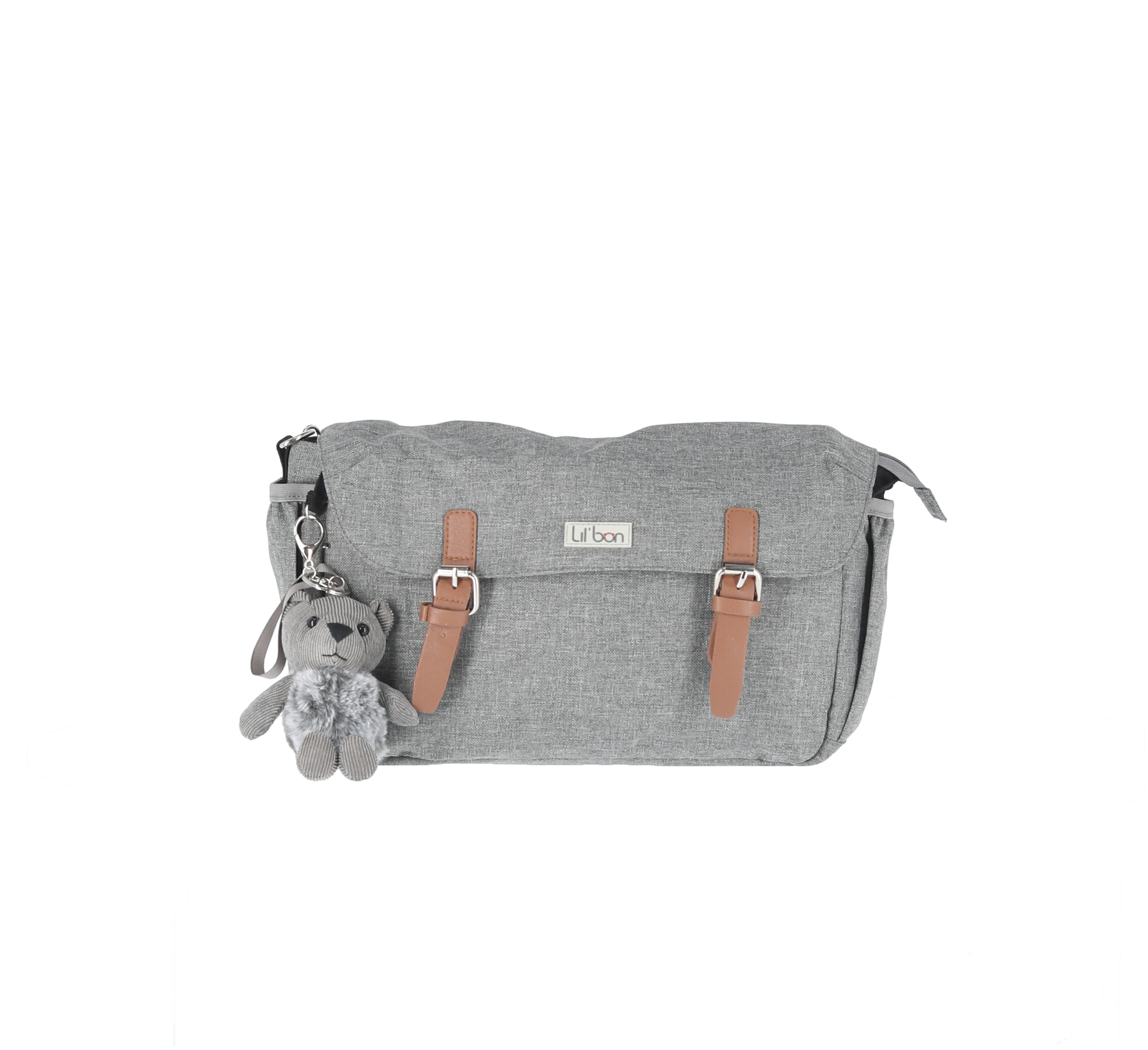 תיק אפור בינוני