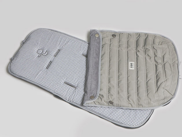 שק שינה אפור בהיר