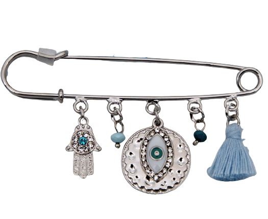 סיכת חמסה תכלת